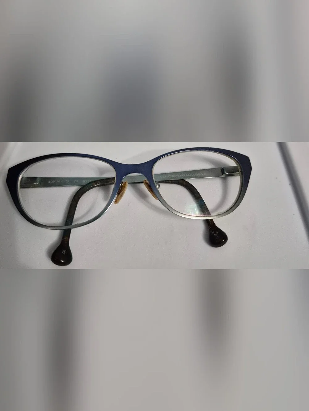 Lisa Loeb Eyewear Cat-Eye Women's Eyeglass Frames Ocean Blue
